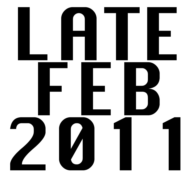 Cover art for 'The Unimaginitively Titled Late February Mix'