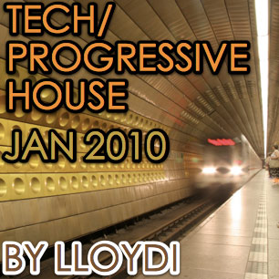 Cover art for 'House/Tech House/Progressive House Mix - Jan 2010'