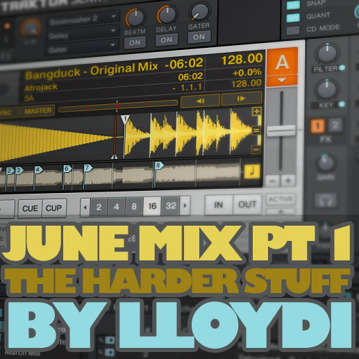 Cover art for 'June 2010 pt 1 - The Harder Mix'