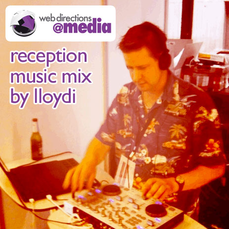 Cover art for '@media/Web Directions 2010, reception mix'